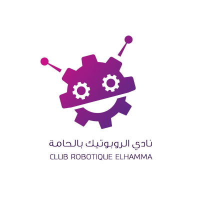 نادي الروبوتيك بالحامة Club Robotique Elhamma TUNISIA  Tunisie Maroc algérie tn dz logo national competitions event club la robotique robotics IT robot autonome sumo suiveur eviteur d'obstacle tout terrain arduino program date sfax sousse tunis